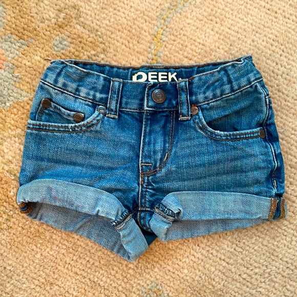 Toddler denim shorts
